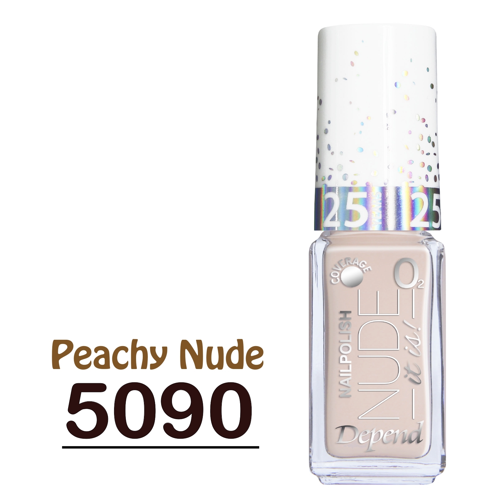 O2 甲油 5090 蜜桃裸色 (不透明)