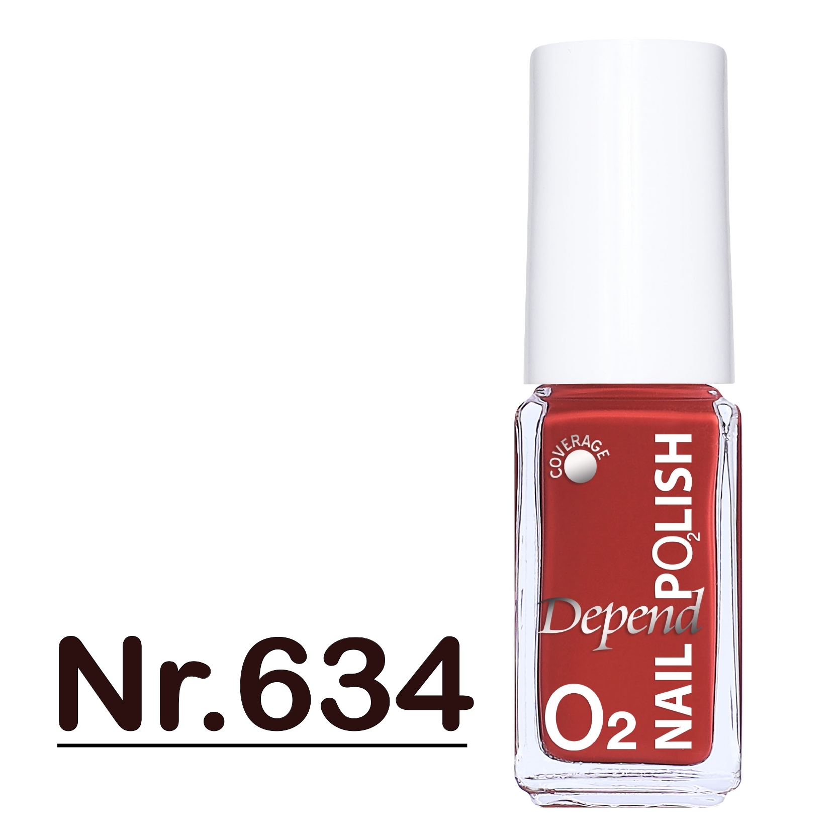 O2 甲油 634 爛番茄紅色 (不透明)