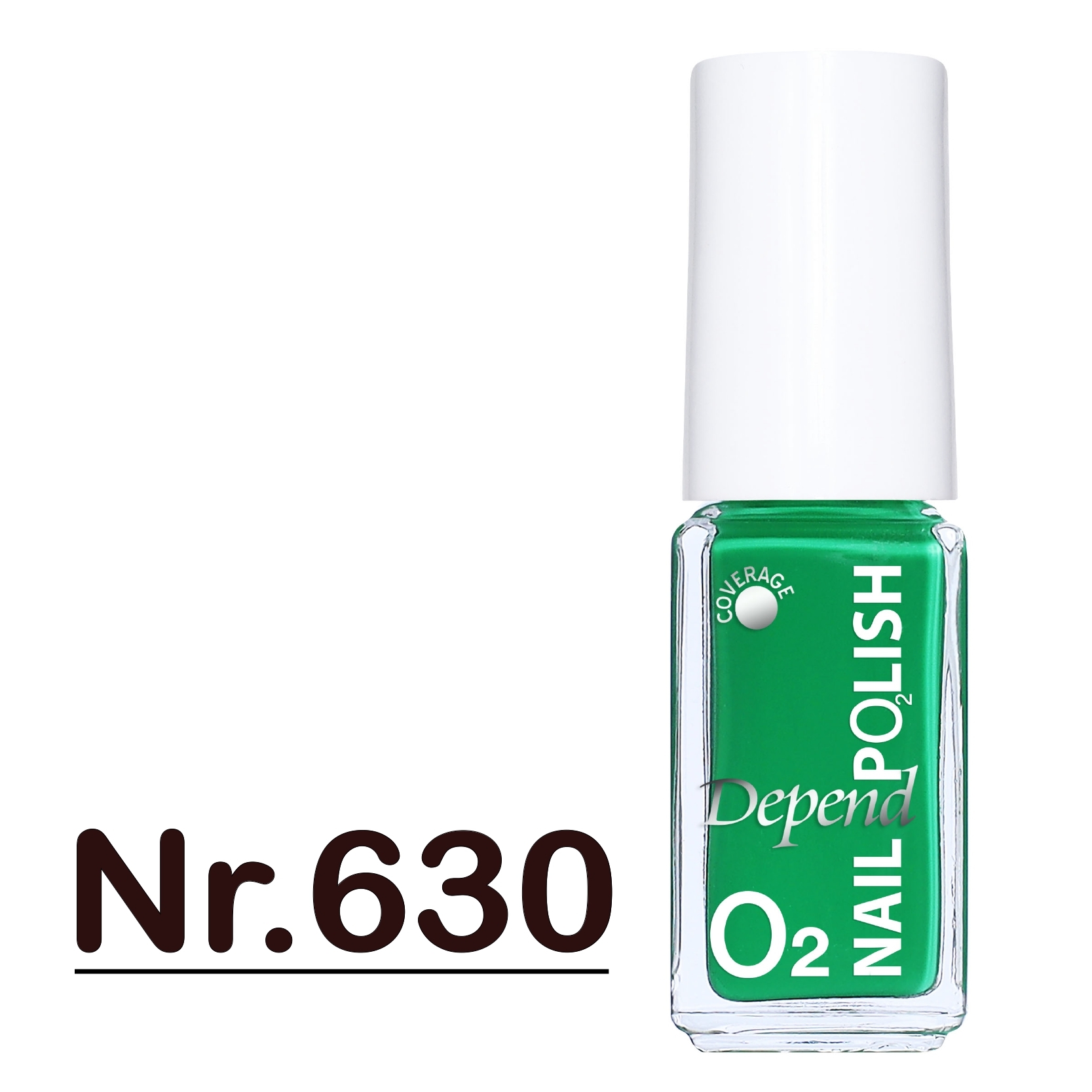 O2 甲油 630 翡翠綠色 (不透明)