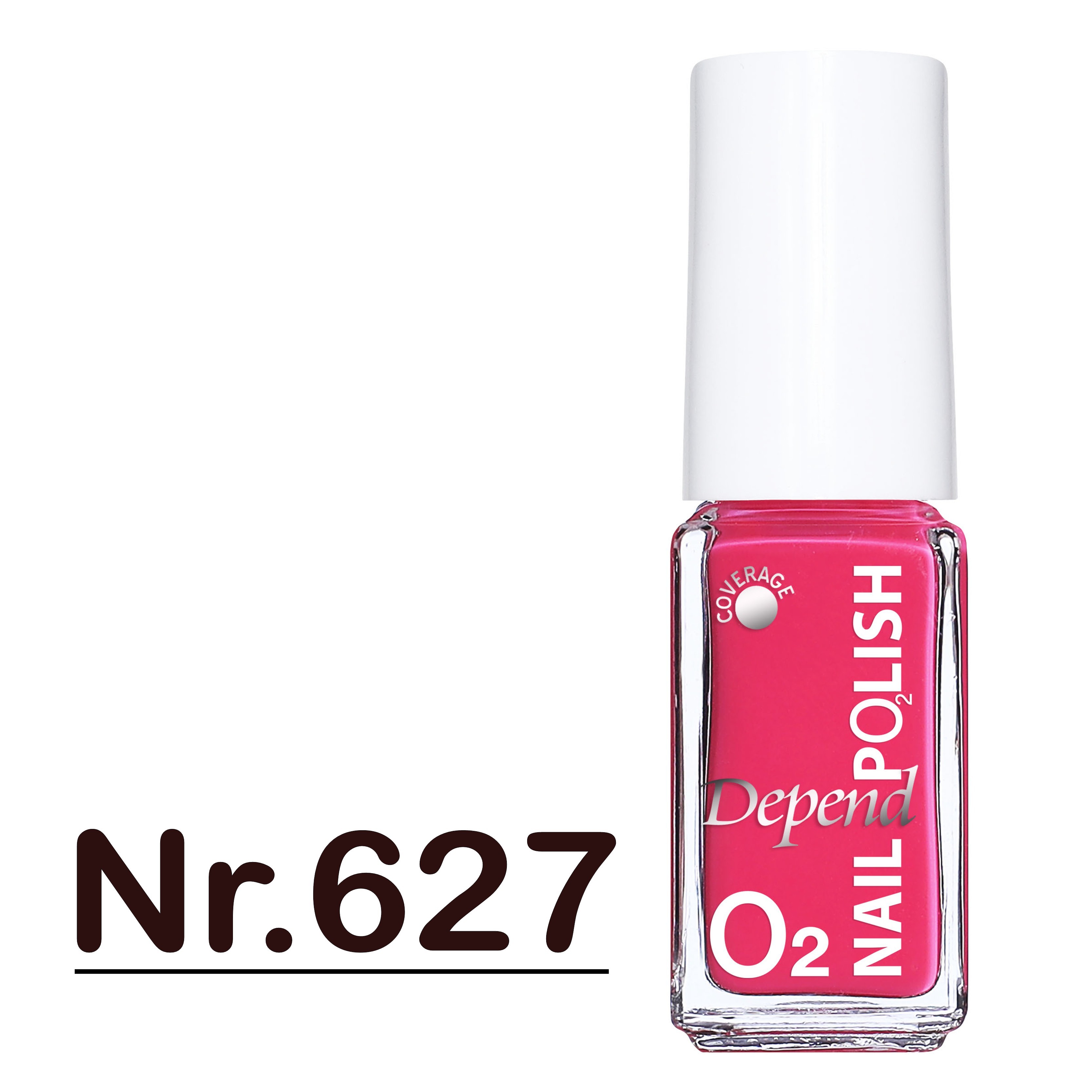 O2 甲油 627 糖果桃紅色 (不透明)