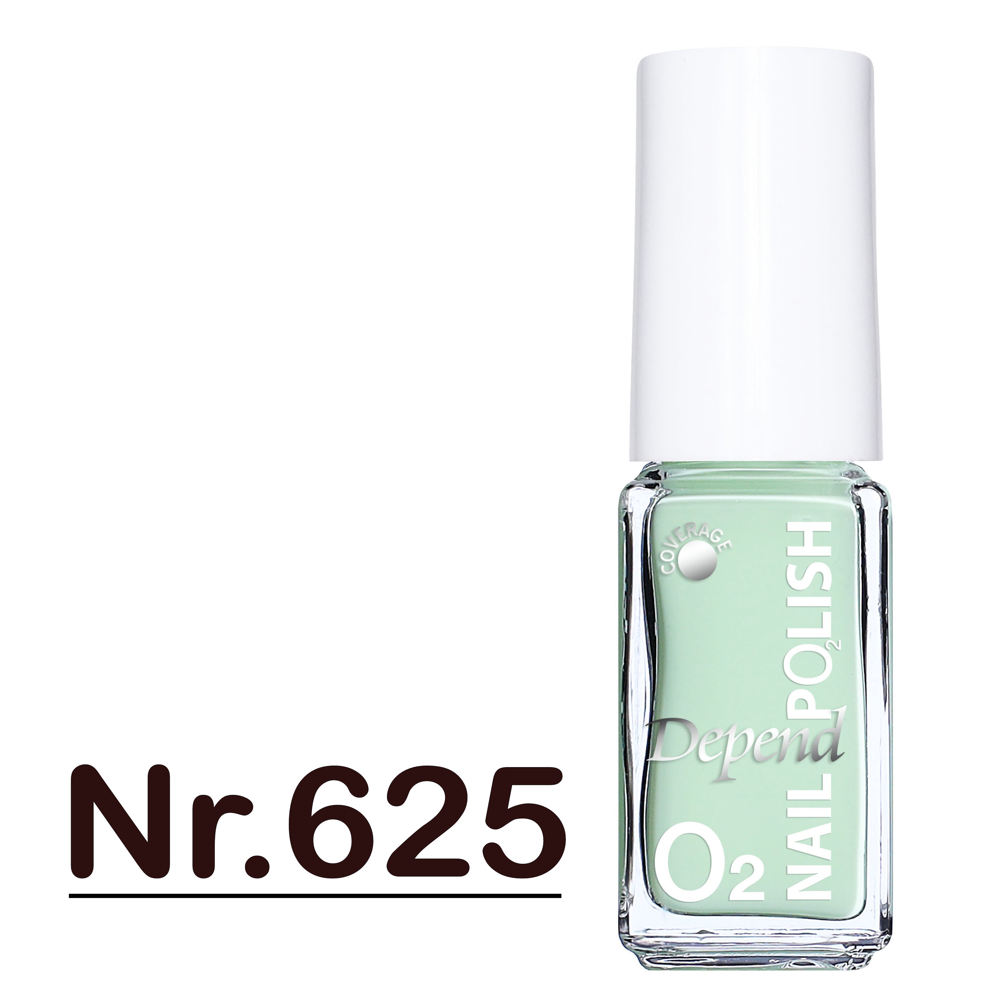 O2 甲油 625 淡灰綠色 (不透明)