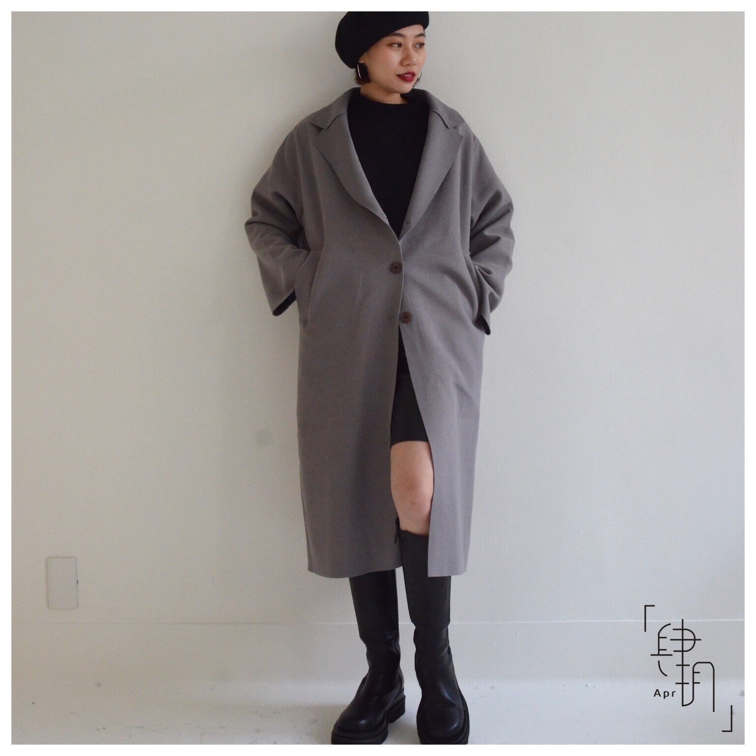 🇰🇷浪漫巴黎輕量大衣