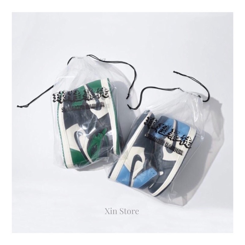 Sneaker Mob Bag 球鞋暴徒 透明 鞋袋 束口袋 球鞋收納袋 12入 圓桶裝