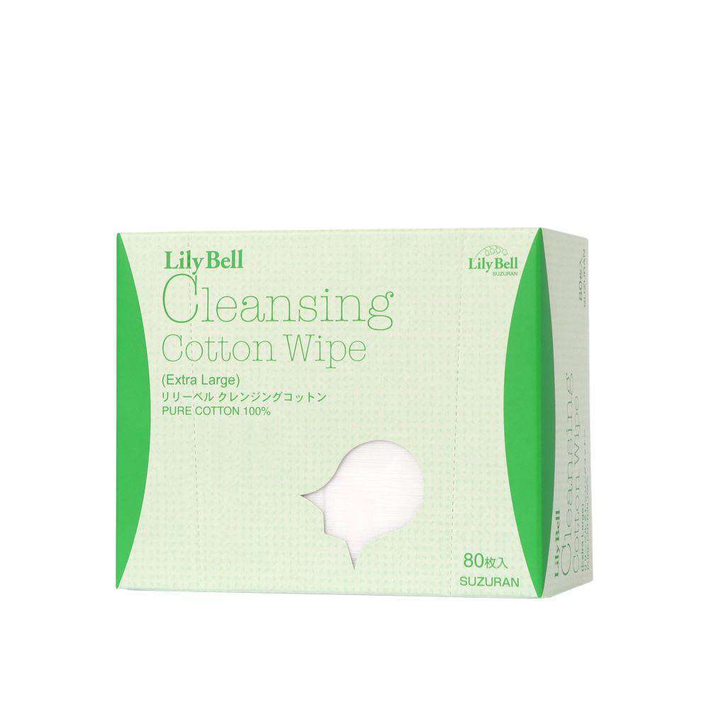 LILY BELL特大卸妝棉 (80片裝)