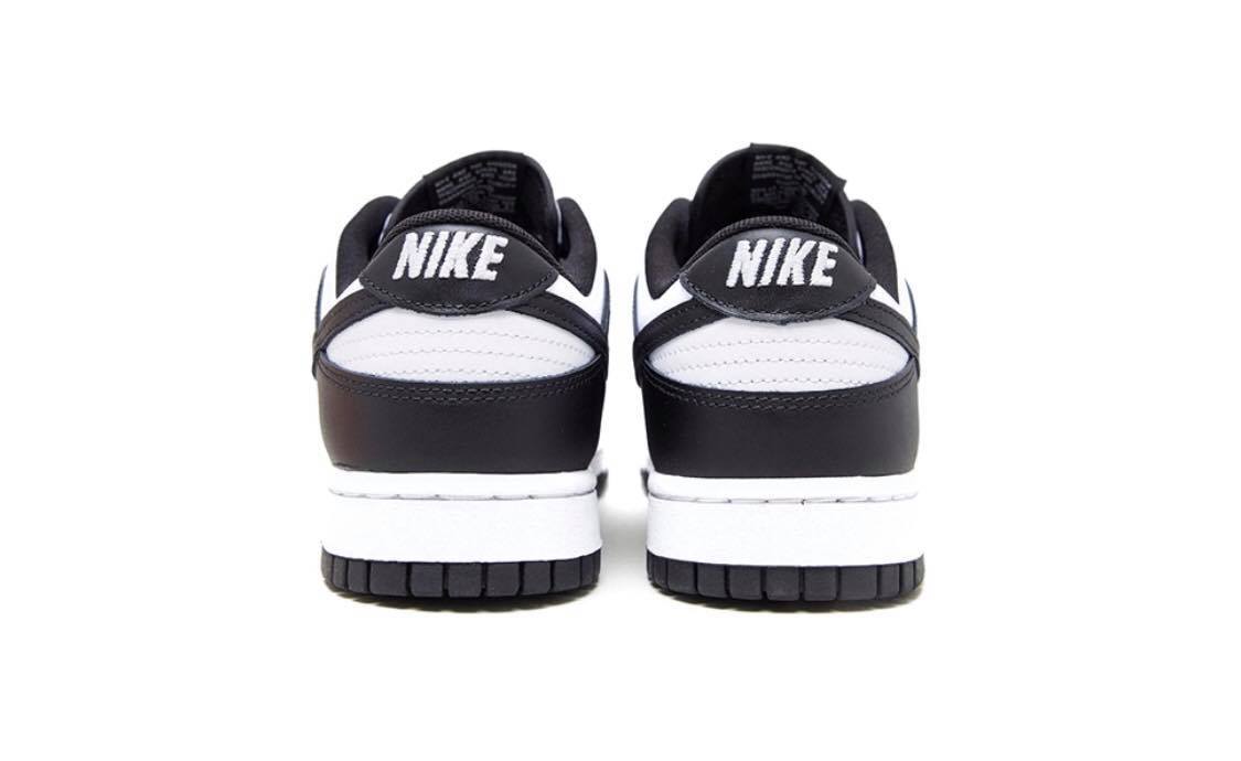 nike dunk low 黑白