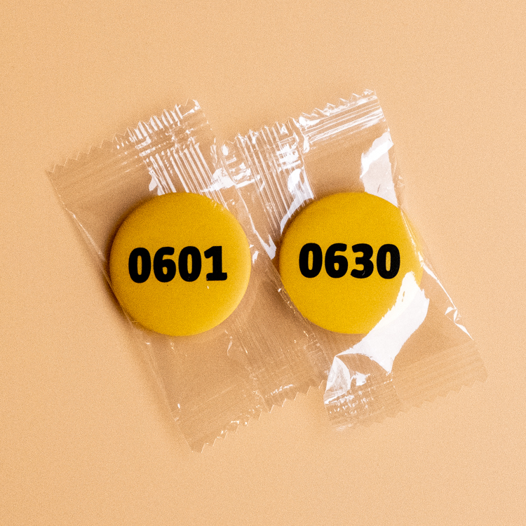 atthattime｜6月｜黃色｜日子胸章