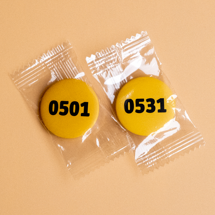 atthattime｜5月｜黃色｜日子胸章