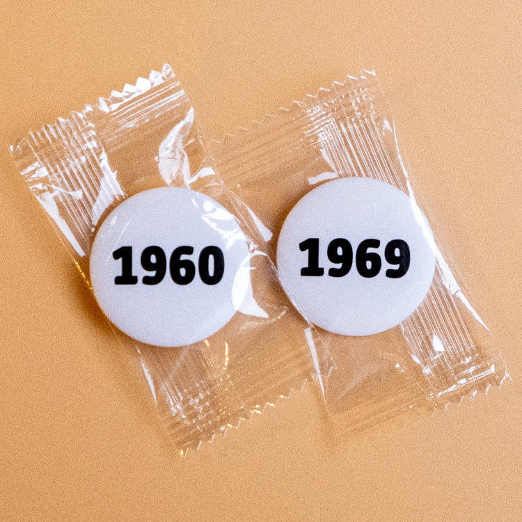 atthattime｜1960 - 1969｜年份胸章