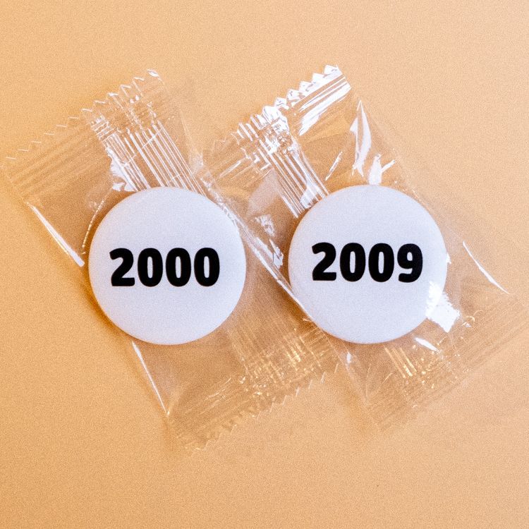 atthattime｜2000 - 2009｜年份胸章