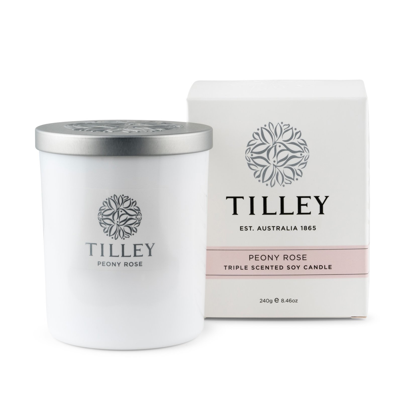 【TILLEY】牡丹玫瑰香氛蠟燭 240g