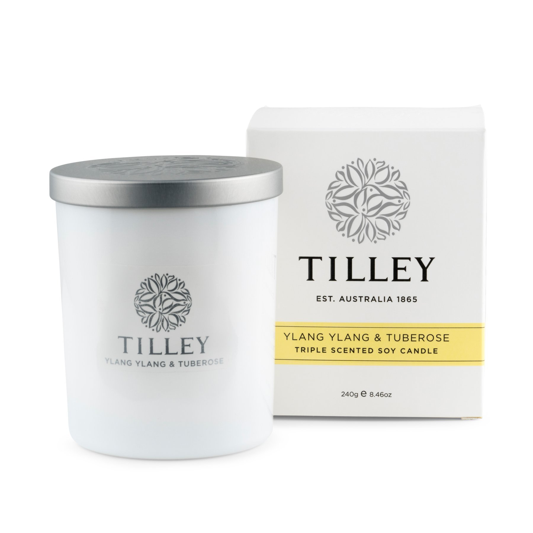 【TILLEY】依蘭花晚香玉香氛蠟燭 240g