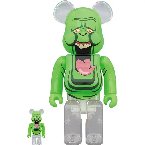 🥇現貨🥇Bearbrick 400% 100% GHOSTBUSTERS SIMER THE GREEN GHOST