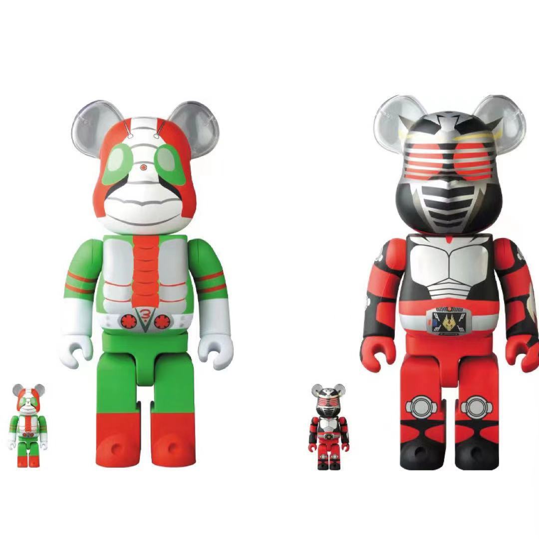 Bearbrick 400%+100% SET 仮面V3 龍騎