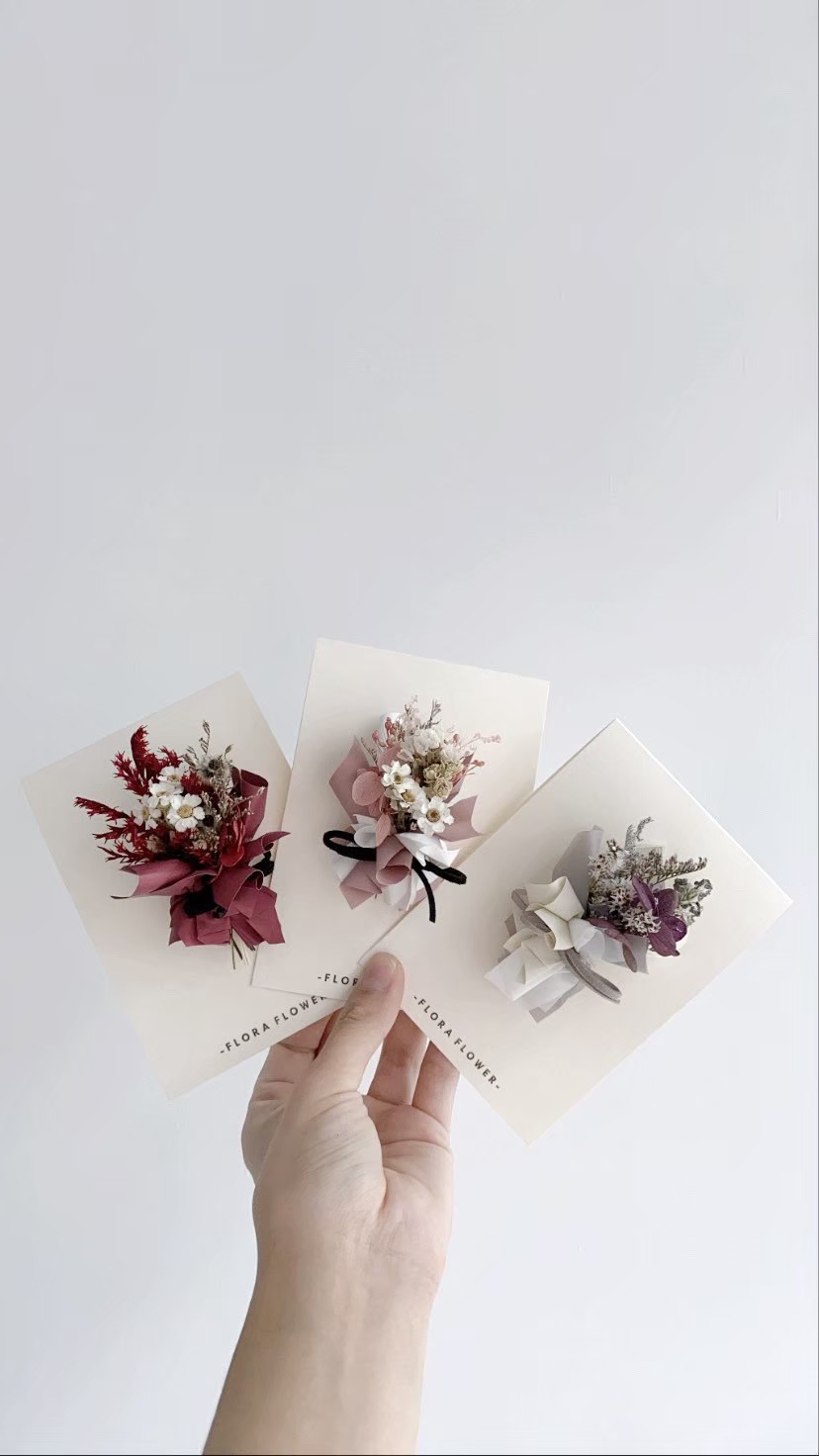乾燥花卡片系列