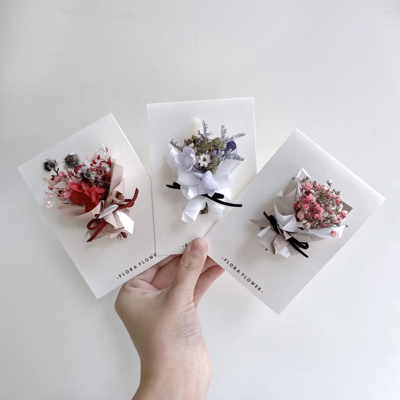 乾燥花卡片系列