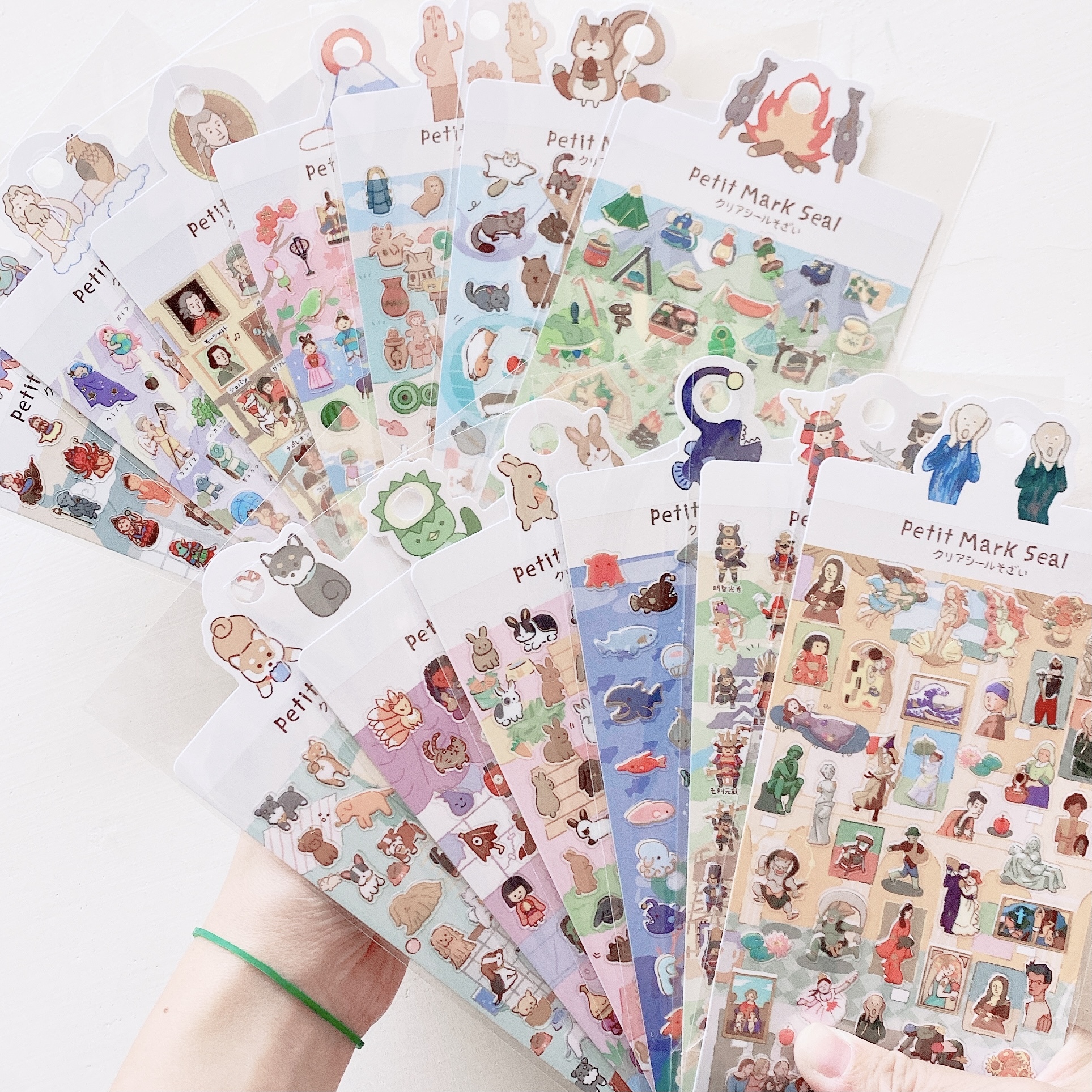 Petit Mark Seal pocket book Hot stamping stickers