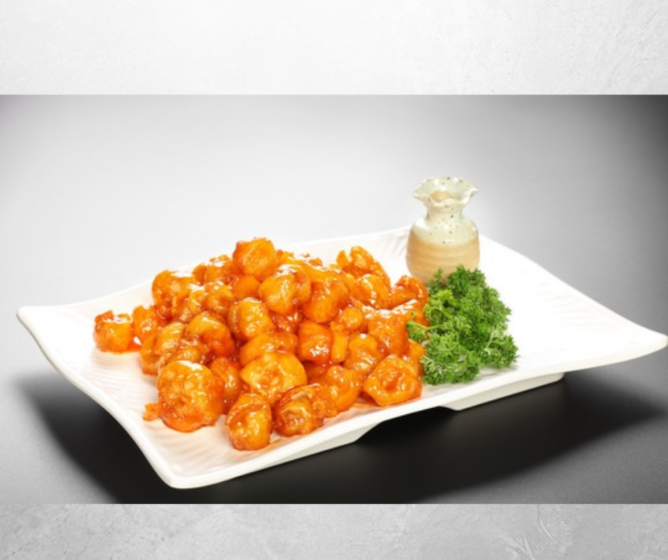 Frozen Fried Pork Cube with Sweet & Sour Sauce