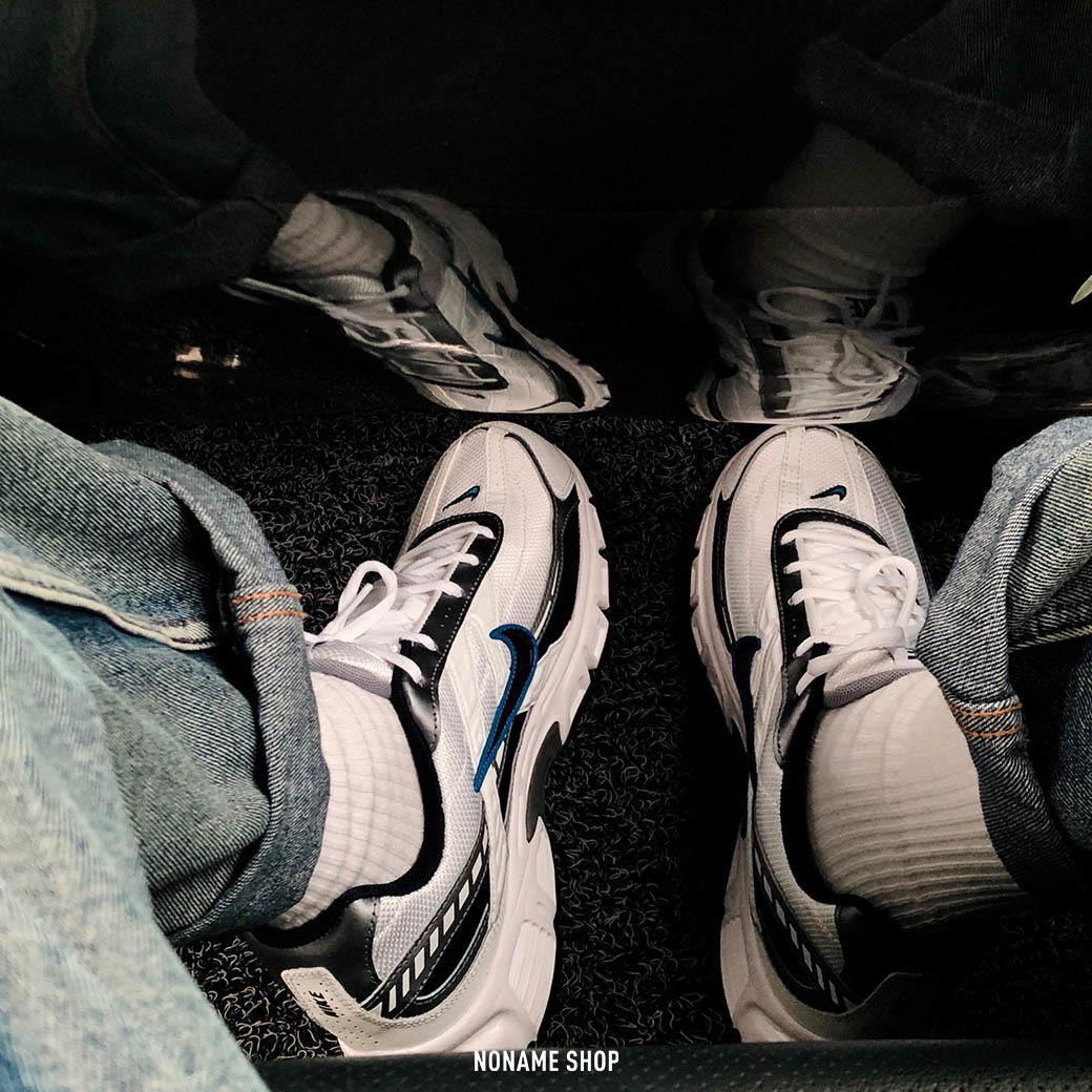 NIKE Initiator 銀藍 復古 Dad Shoes 街頭 潮流 休閒 運動 慢跑鞋 老爹鞋 (男款)