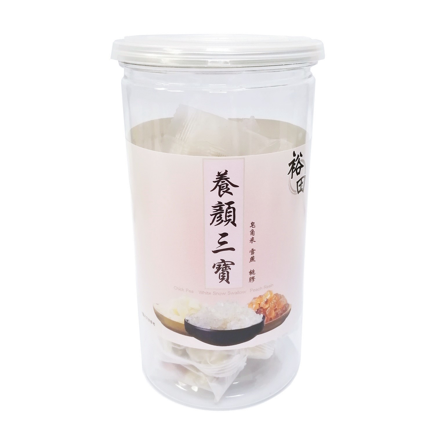 裕田 - 養顏三寶(皂角米、雪燕、桃膠) 10小包獨立包裝 130g