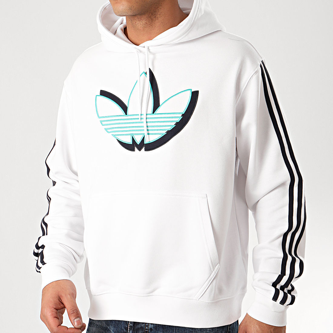 baby blue adidas hoodie womens