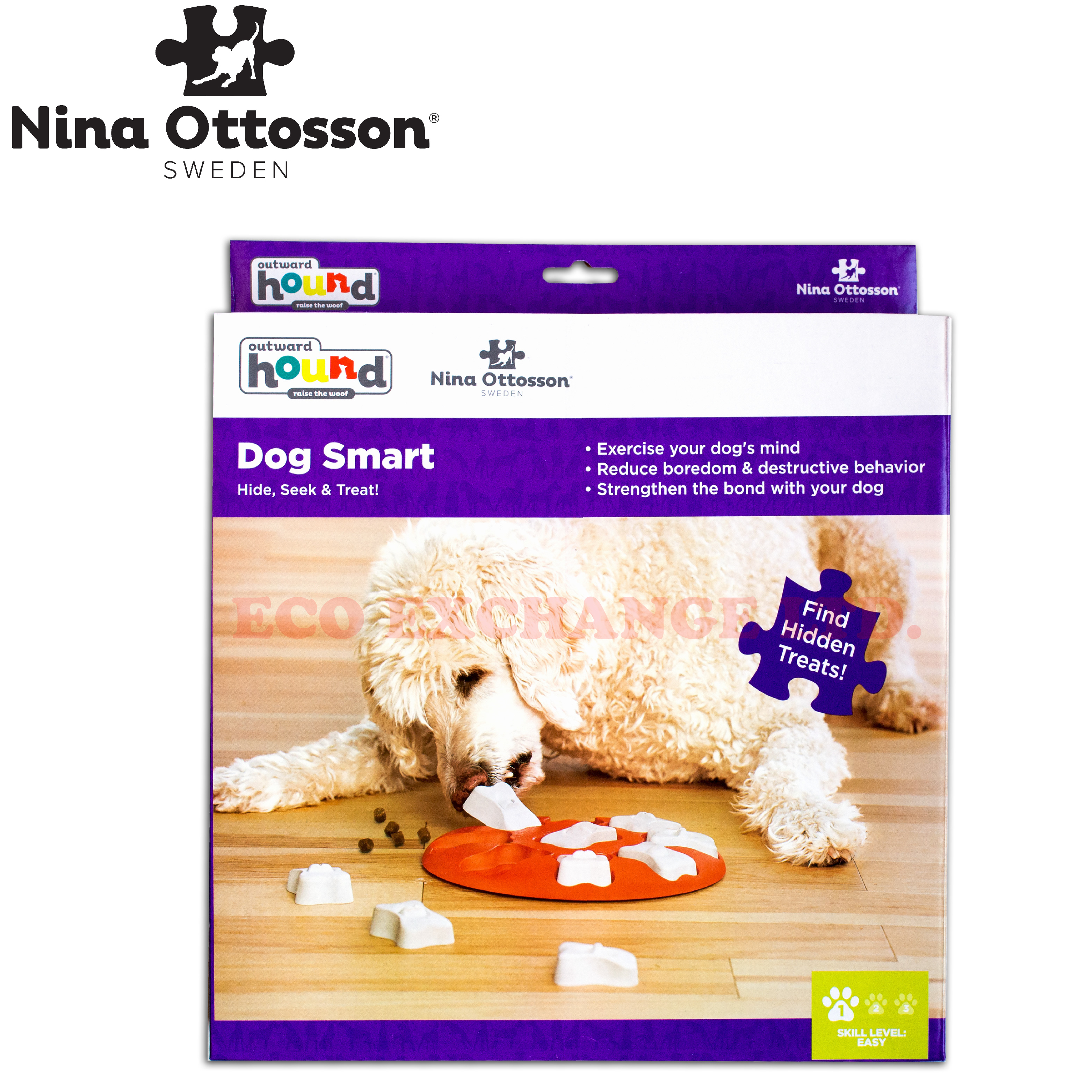 Nina Ottosson - 狗精伶-智力遊戲 (難度1: 入門)