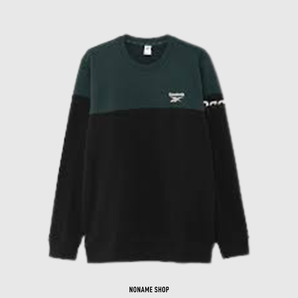 REEBOK Crew 拼接 基本款 經典 大學Tee