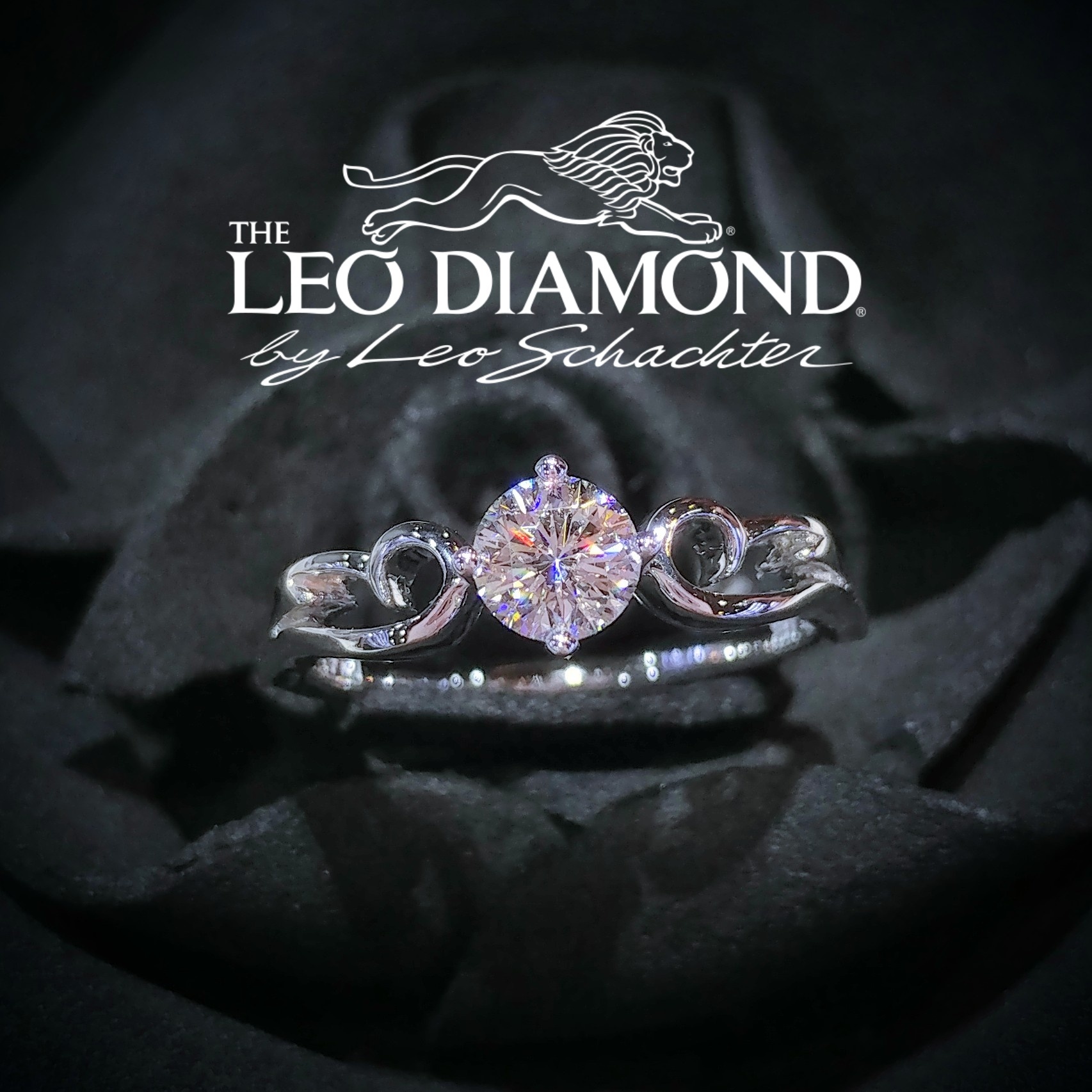 全新18K白金【單粒41份鑽石】戒指