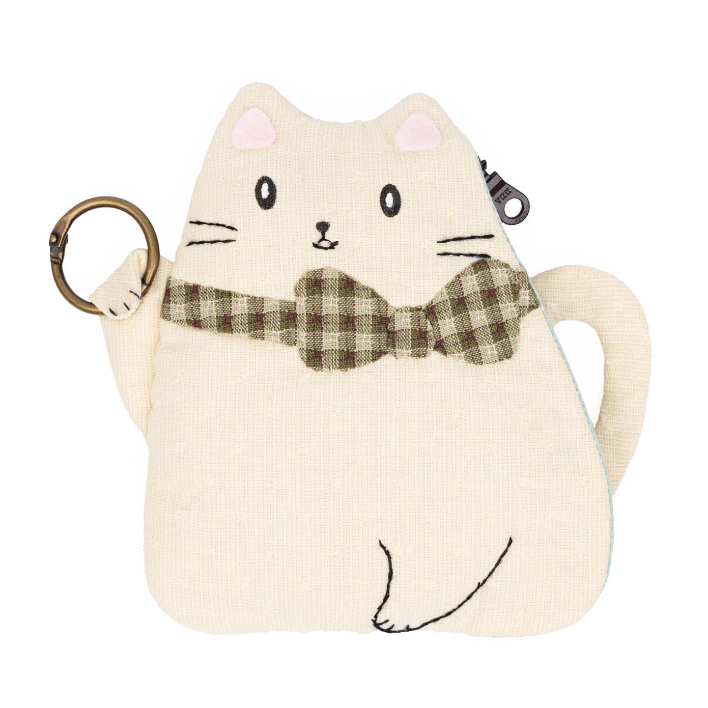 販售原尺寸【紙型】(貓咪鑰匙零錢包)