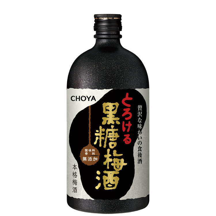 CHOYA蝶矢黑糖梅酒720ml