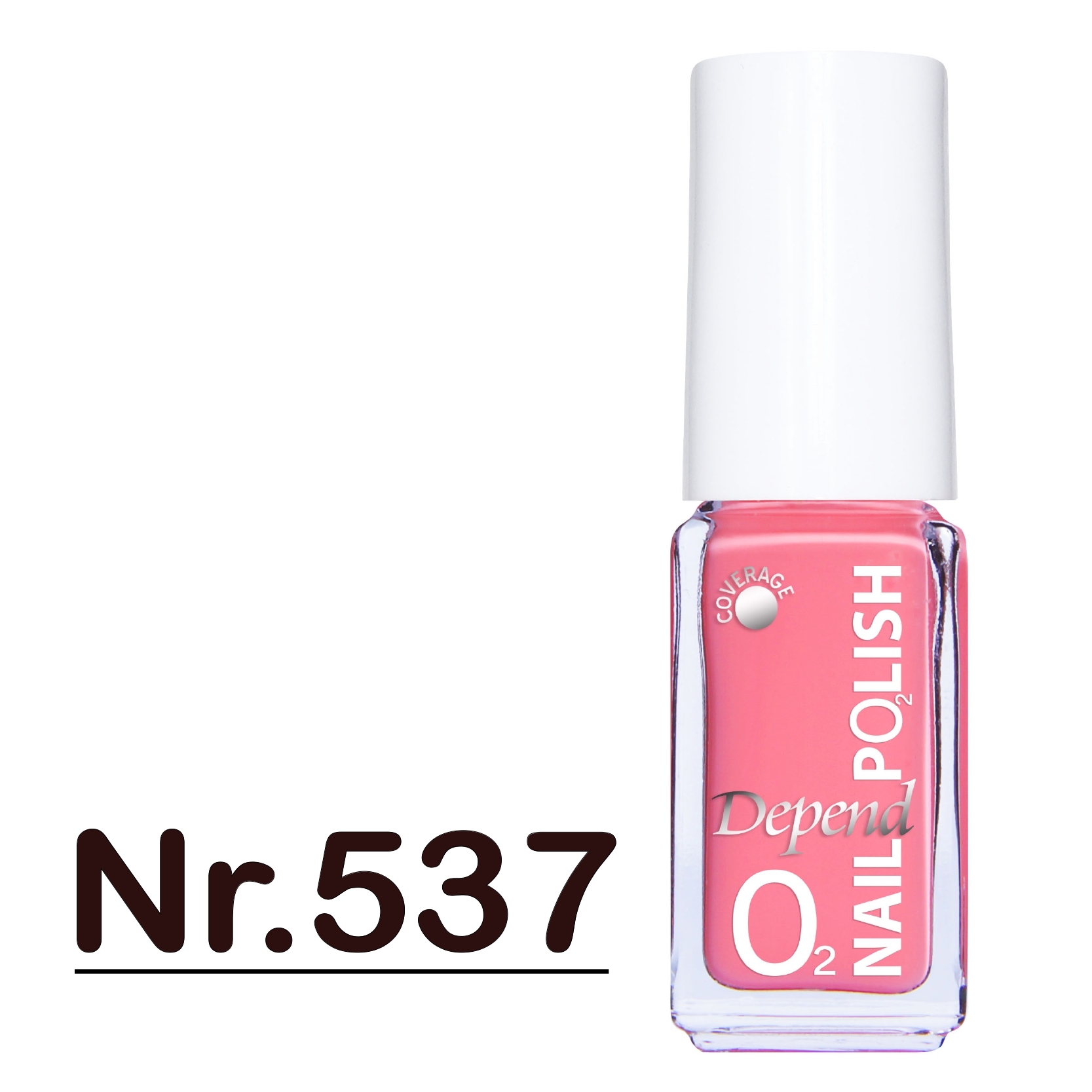 O2 甲油 537 鮮粉紅色 (不透明)