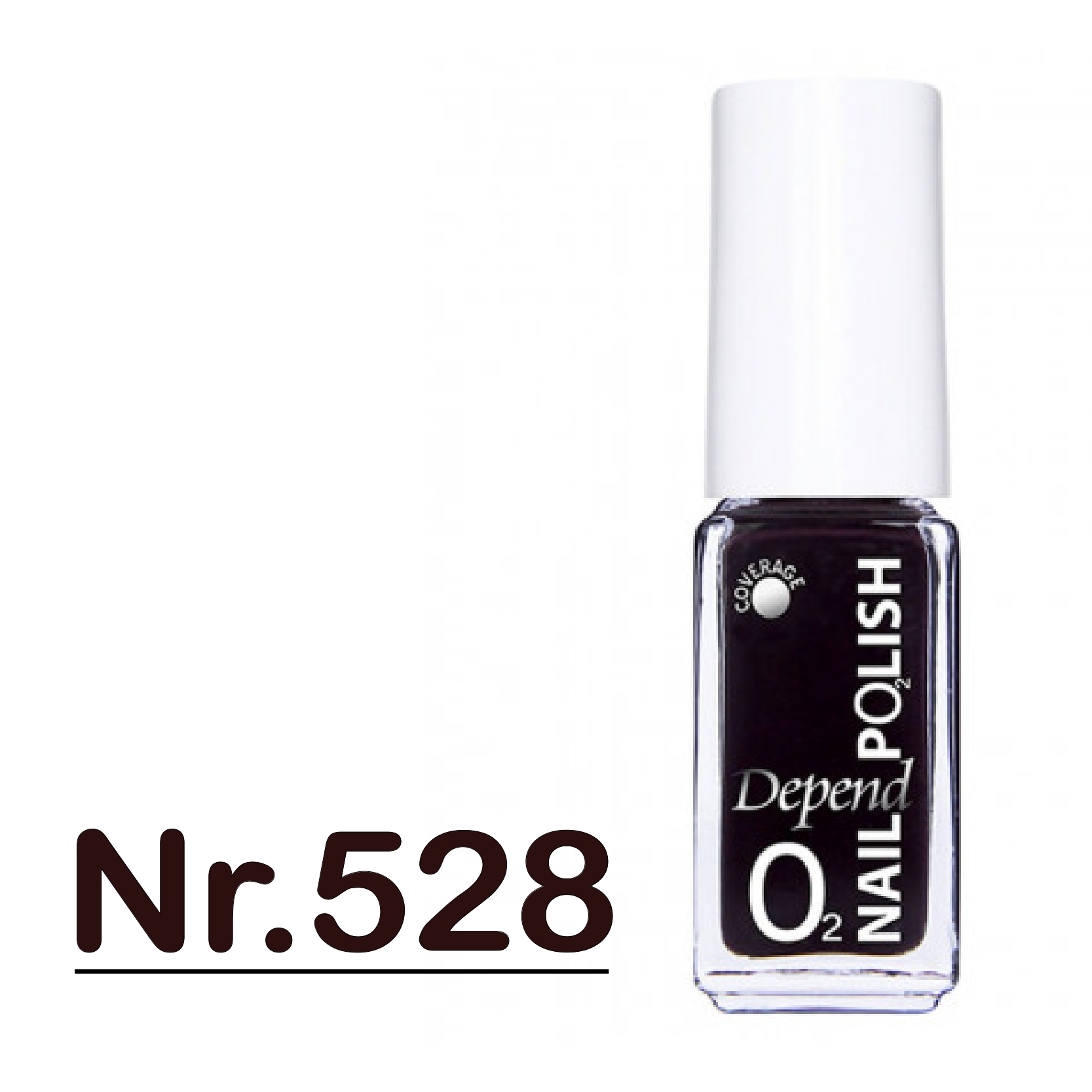 O2 甲油 528 深紫黑色 (不透明)