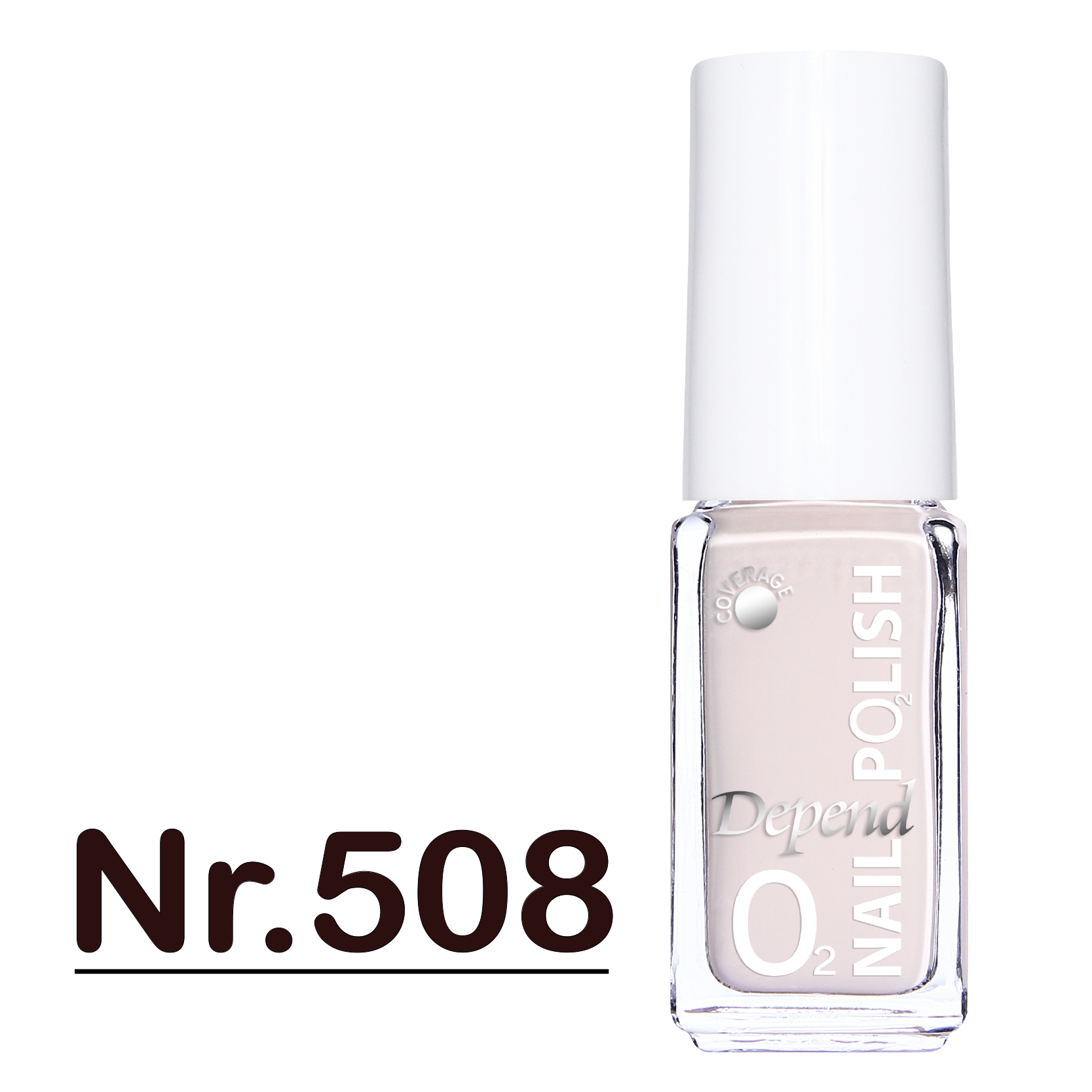 O2 甲油 508 淺米粉色 (不透明)