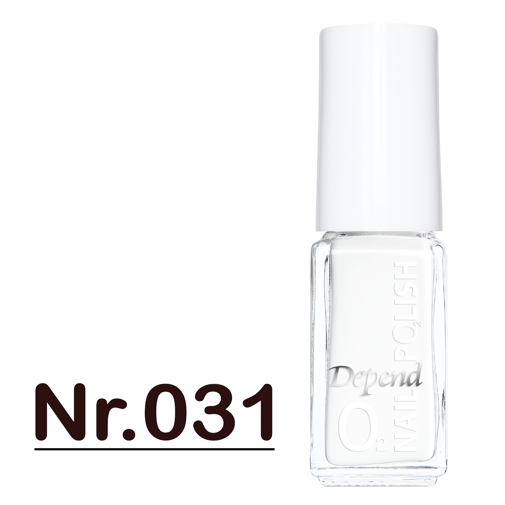 O2 甲油 031 純白色 (不透明)
