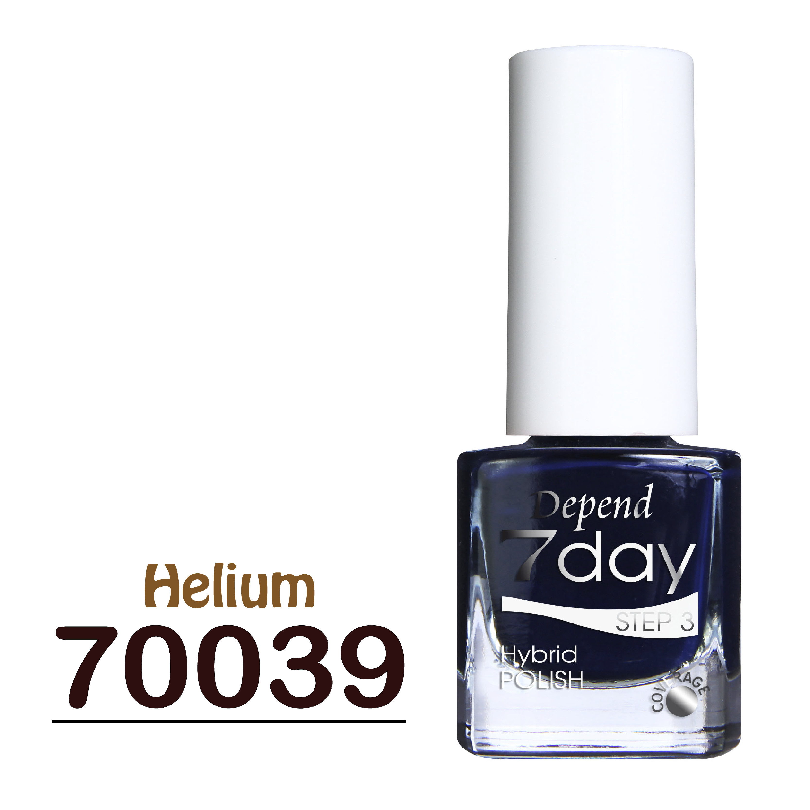 7day 仿GEL甲快乾甲油 70039 深邃黑藍色 (不透明)