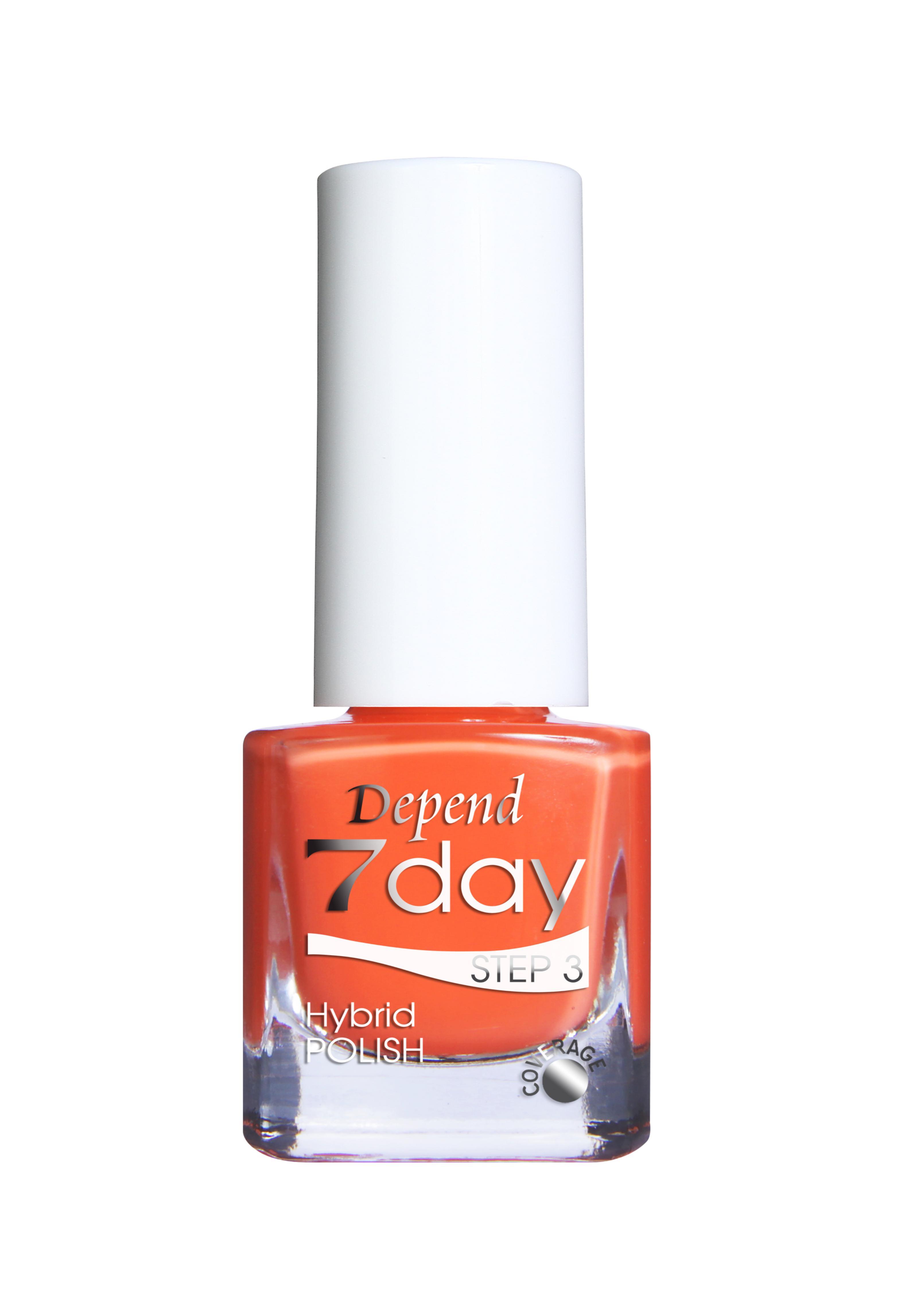 7day 仿GEL甲快乾甲油 70030 夏日橘子果汁色 (不透明)