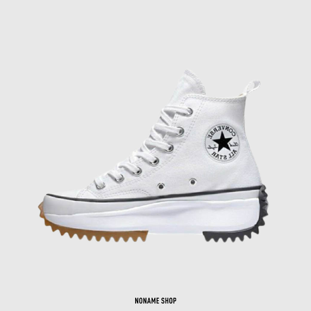 🔥瑕疵特價🔥 CONVERSE RUN STAR HIKE JW 鋸齒鞋 鋸齒 高筒 厚底鞋  JW 平民款 白 (女款)
