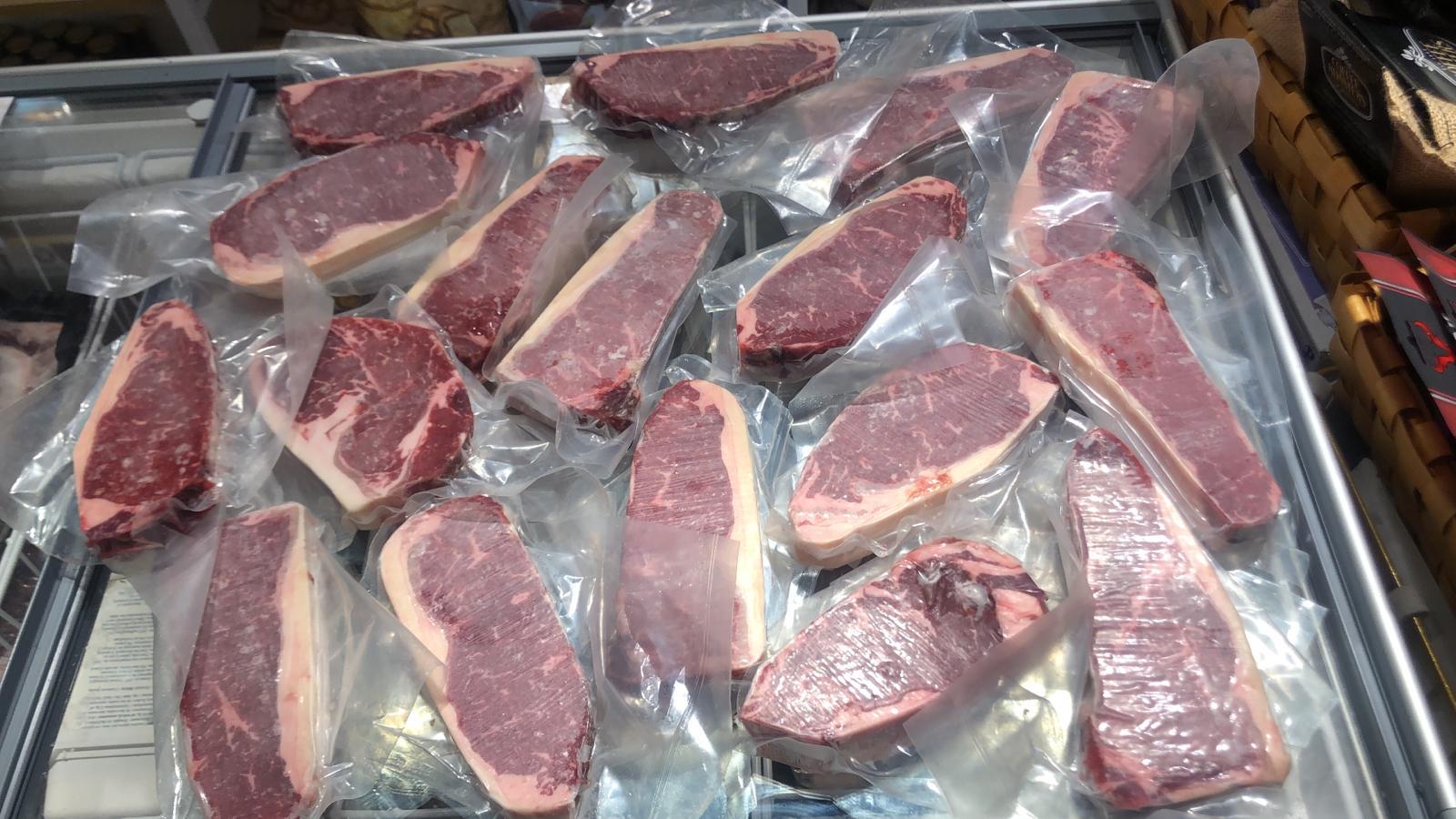 紐西蘭Greenlea草飼西冷加工 $59 200-250g  (急凍 -18°C)