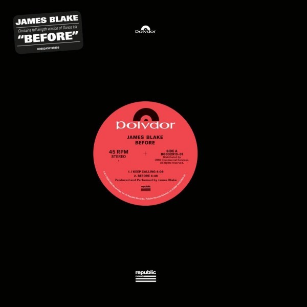 James Blake《Before》（EP）