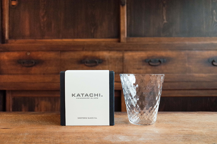 松德-KATACHI.V-01格子 松德硝子玻璃杯