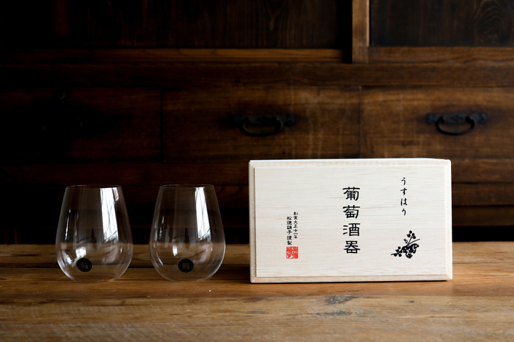 松德-薄張葡萄酒器 波爾多二入(含木盒) 松德硝子玻璃杯 紅酒杯