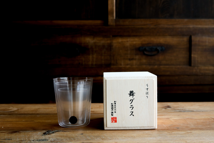 松德-薄張 舞玻璃杯 復刻款三入(含木盒) 松德硝子玻璃杯