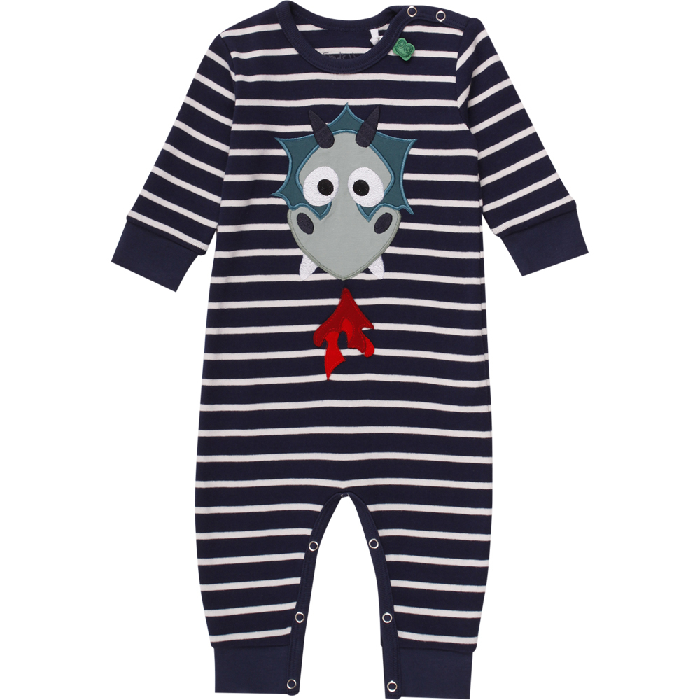 〖 Fred's World 〗藍色條紋火龍連身衣