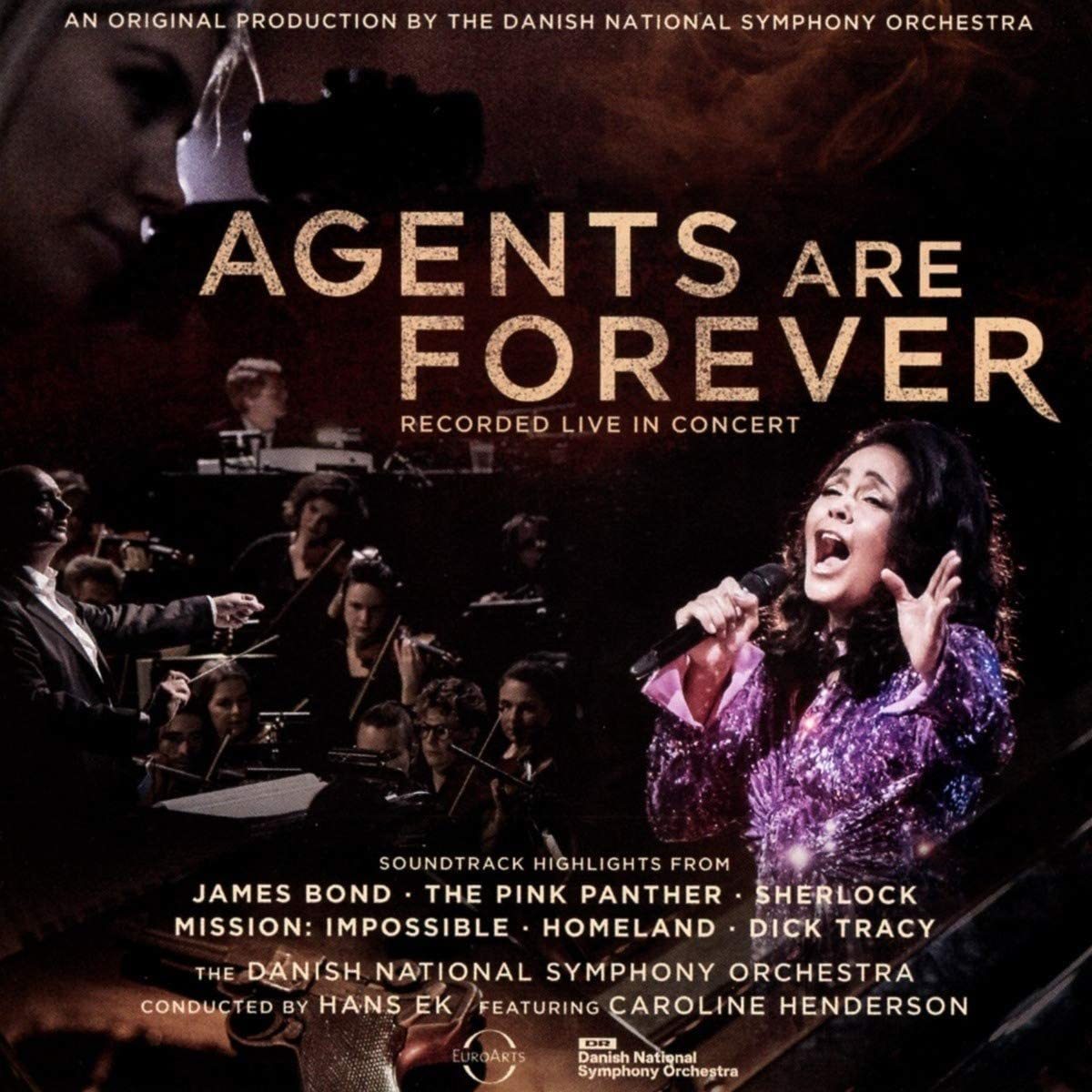 卡洛琳‧亨德森〈人聲〉漢斯‧伊克〈指揮〉丹麥國立交響樂團 / 永遠的特務 – 007與諜報電影配樂(CD)