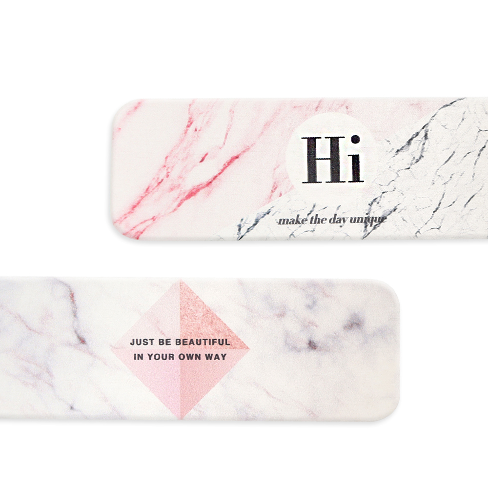 粉色力量石紋珪藻土吸水置物墊