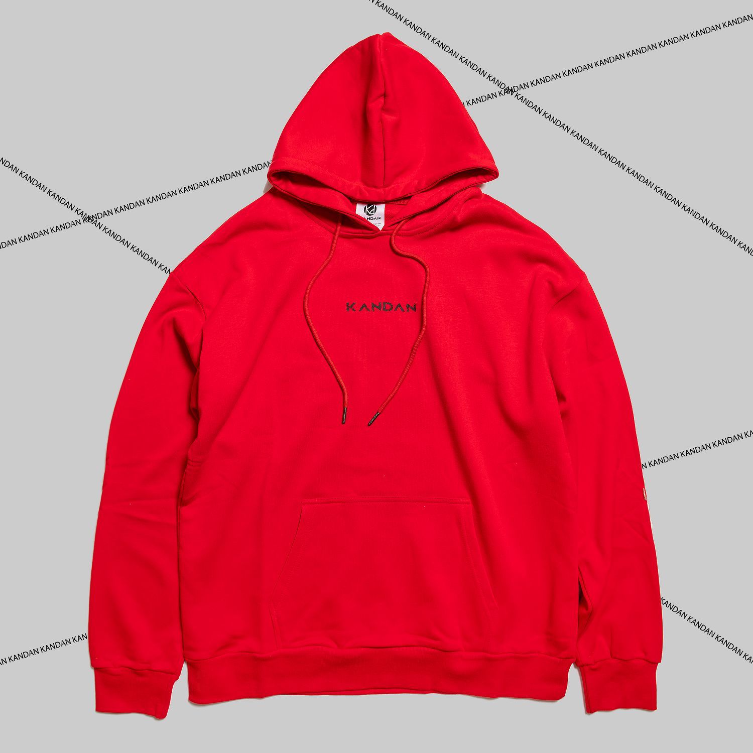 KID ® KANDAN系列 連帽T 紅