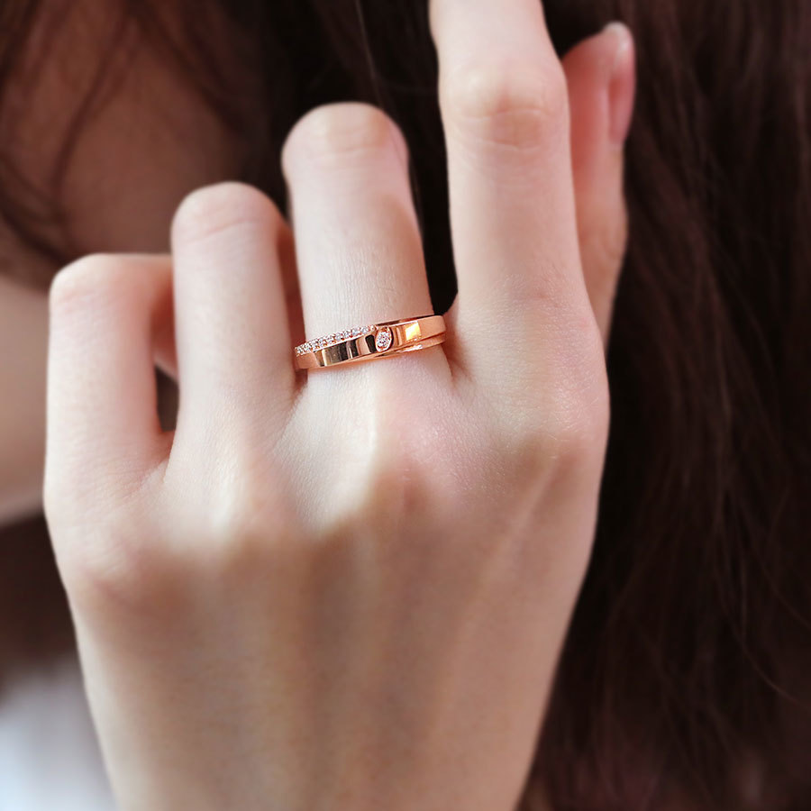 愛笑的眼睛－3分鑽石戒指