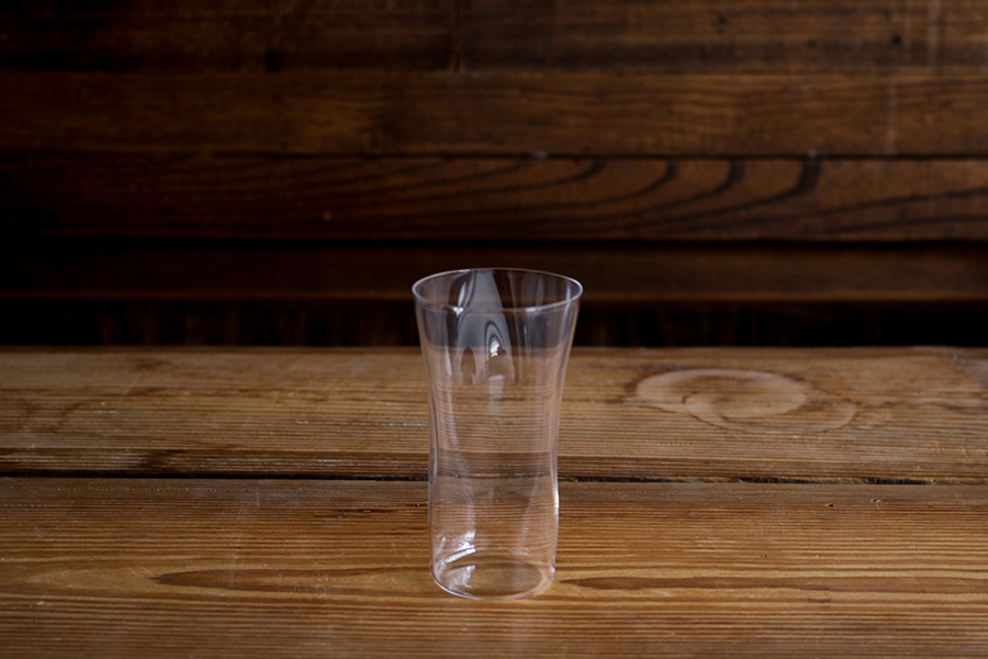 松德-薄張 皺摺 直筒杯/S 松德硝子玻璃杯