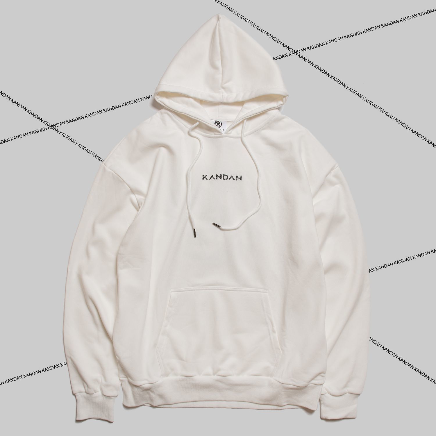 KID ® KANDAN系列 連帽T 白
