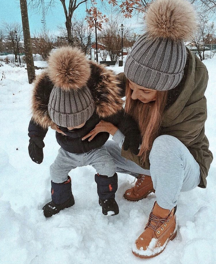 Adult & Kid Fur Hat
