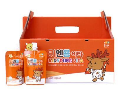 KI&YOUNG 鹿茸維他命果汁 80mlx30包